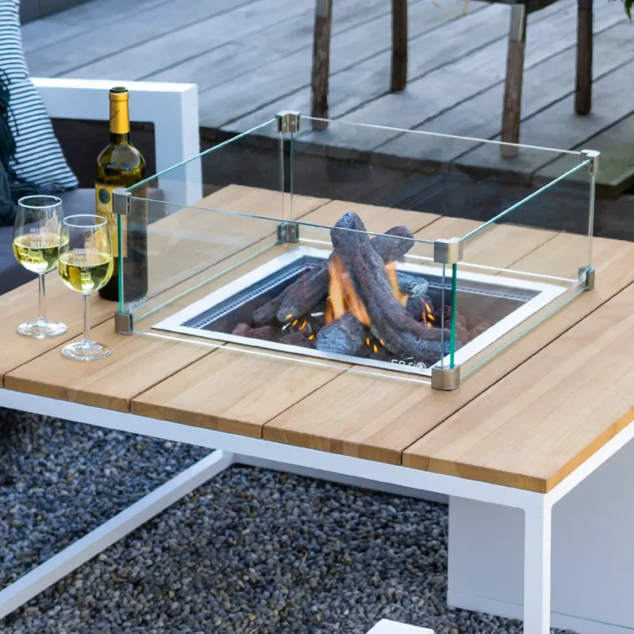 COSI FIRES Cosi firkantet glasskant L, beskyttelsesglass (50x50)