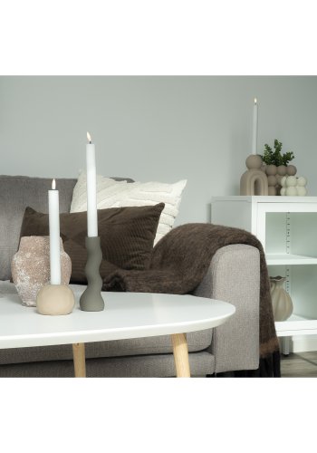 HOUSE NORDIC Carmel pledd, rektangulr - brun ull/nylon/akryl (130x170)