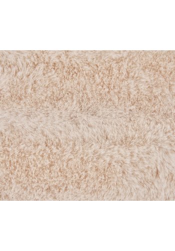 HOUSE NORDIC Galena rutete, rektangulr - hvit polyester fuskepels (130x180)