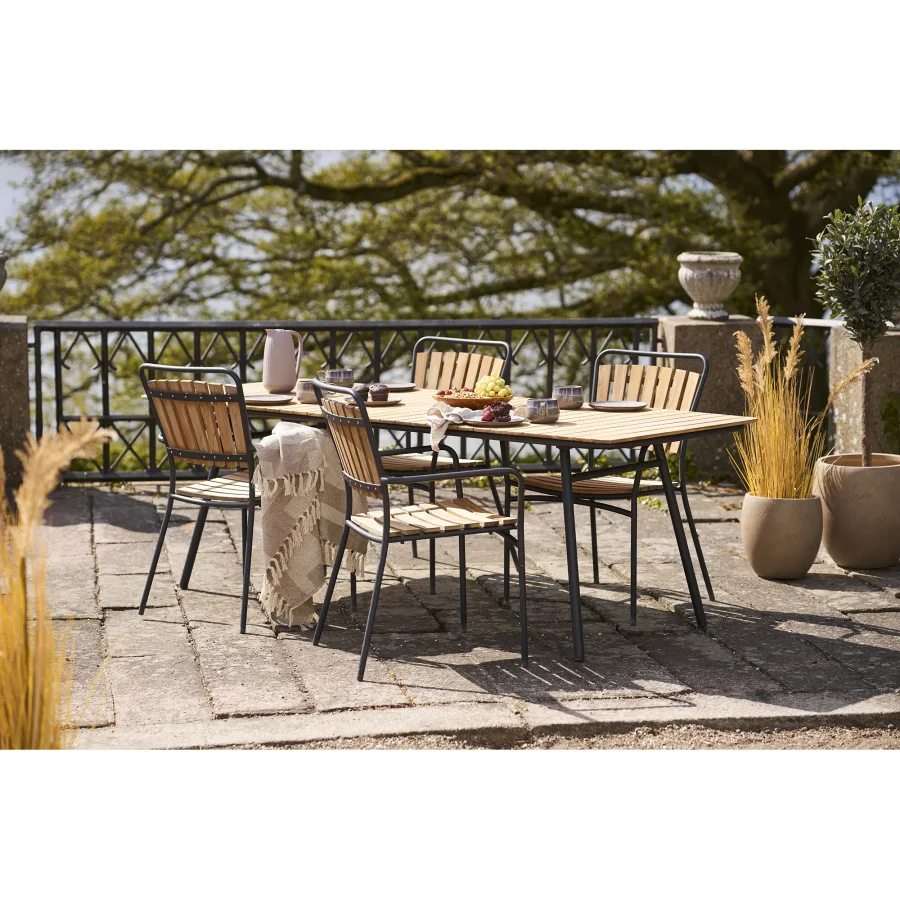 HOUSE NORDIC Adana Plaid - Pledd, taupe 130x180 cm