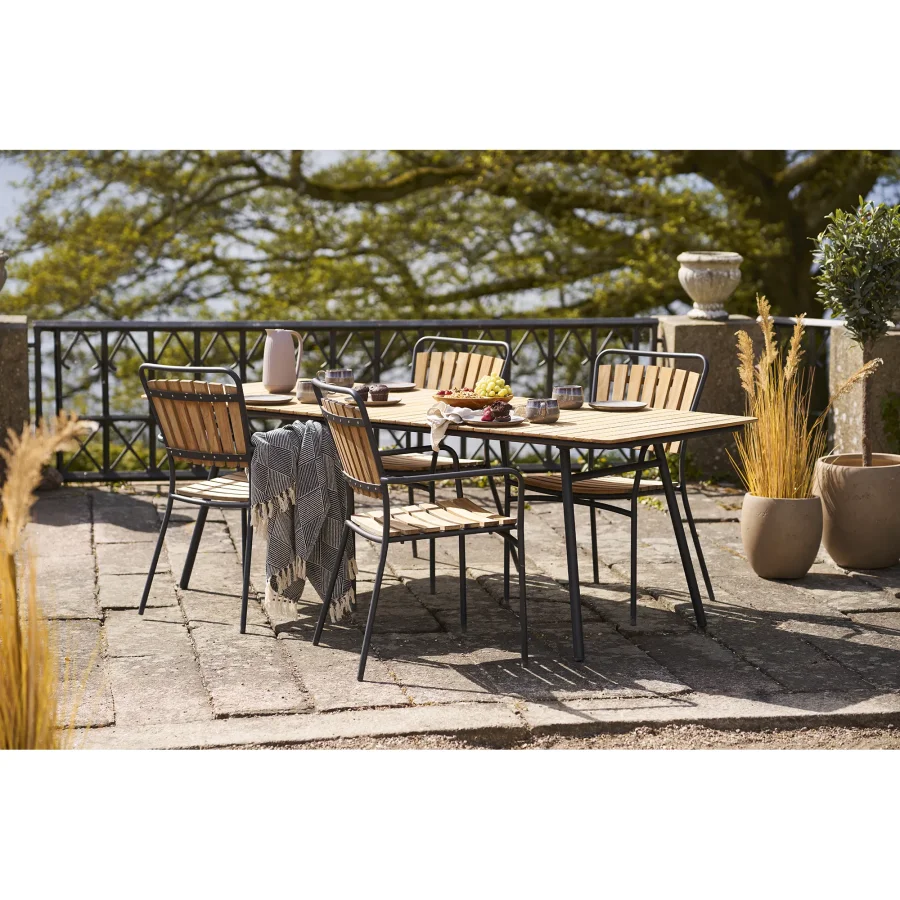 HOUSE NORDIC Izmir-pledd - Pledd, bl<br>130x180 cm