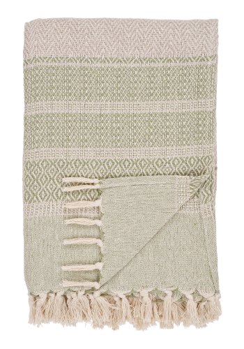 HOUSE NORDIC Manisa Rutete - Rutete, grnn 130x180 cm