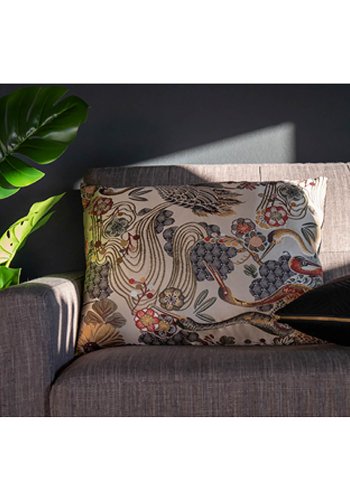 HOUSE NORDIC Alvito pute, rektangul�r - flerfarget polyester/bomull (45x60)