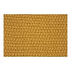 HOUSE NORDIC Santos pyntepute, firkantet - oker resirkulert bomull (45x45)