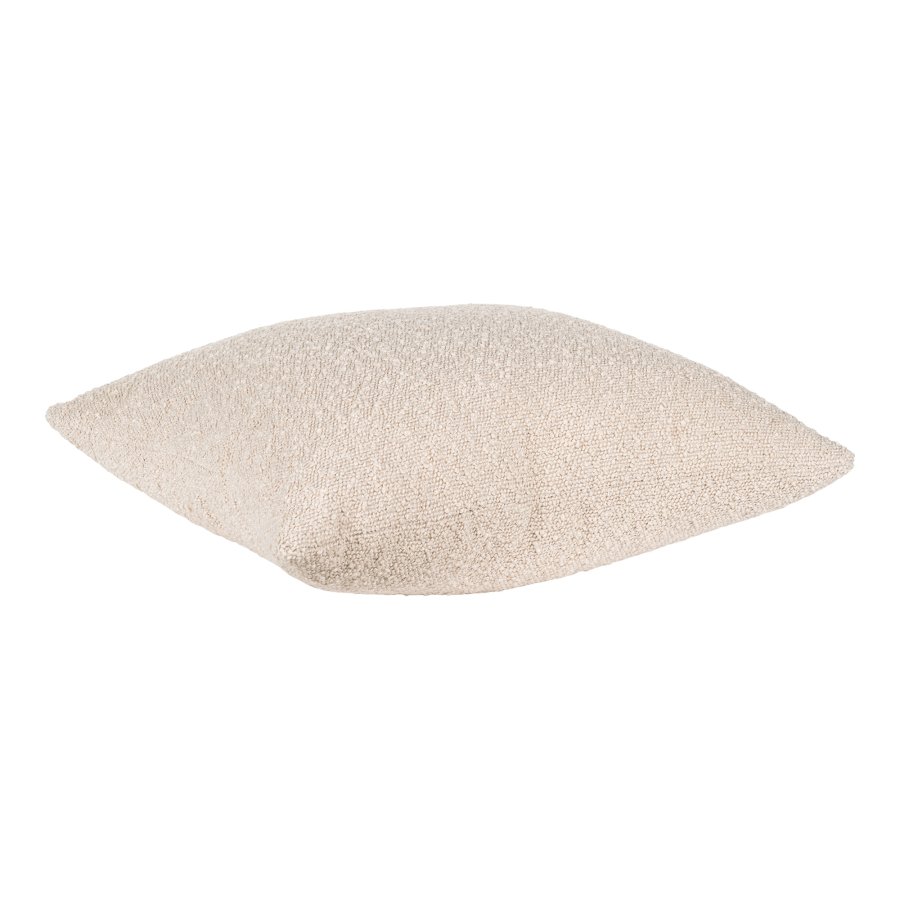 HOUSE NORDIC Savannah pute, firkantet - beige bouclé polyesterstoff (45x45)