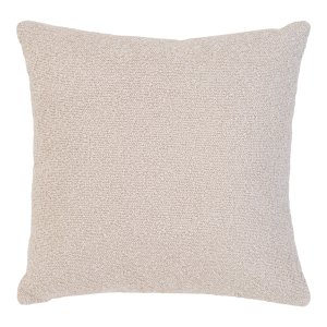 HOUSE NORDIC Savannah pude, kvadratisk - beige bouclé polyester stof (45x45)