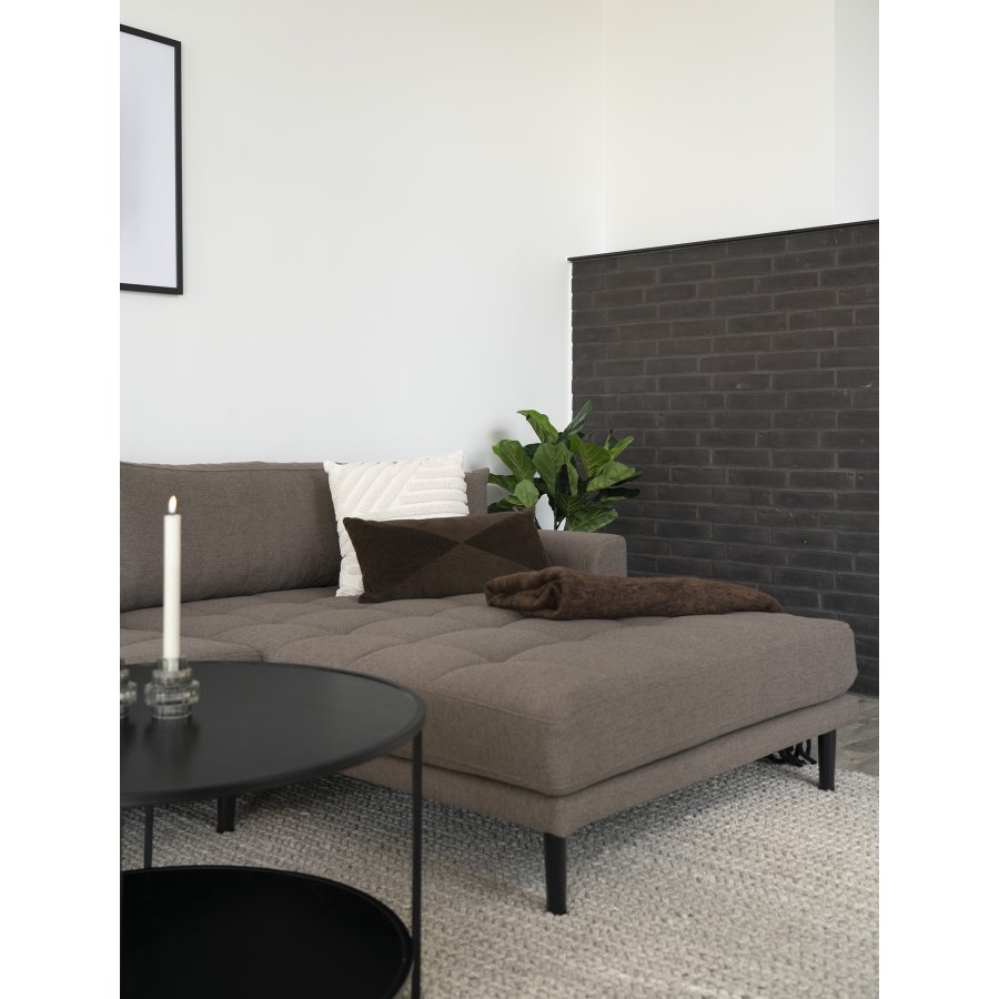 HOUSE NORDIC Albany pute, firkantet - hvit polyester/bomull (45x45)