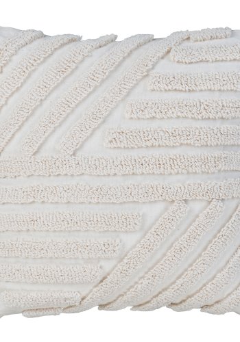 HOUSE NORDIC Albany pute, firkantet - hvit polyester/bomull (45x45)