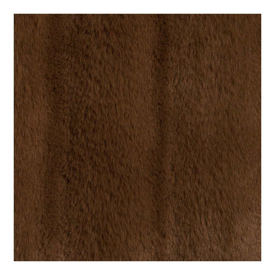 HOUSE NORDIC Galena-pl&auml;d, rektangul&auml;r - brun fuskp&auml;ls (180x130)