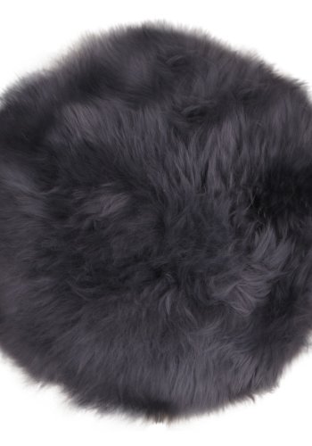 HOUSE NORDIC lammeskinnspute - grtt, ekte New Zealand-skinn ( 35)