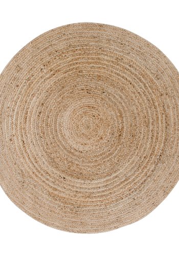 HOUSE NORDIC Bombay teppe - naturlig bomull/jute, rundt (:150)