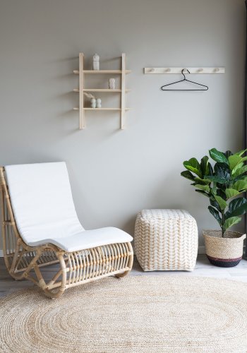 HOUSE NORDIC Bombay-teppe - Teppe, flettet jute, naturlig 140x200 cm