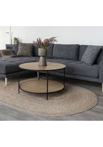 HOUSE NORDIC Bombay-teppe - Teppe, flettet jute, naturlig 140x200 cm