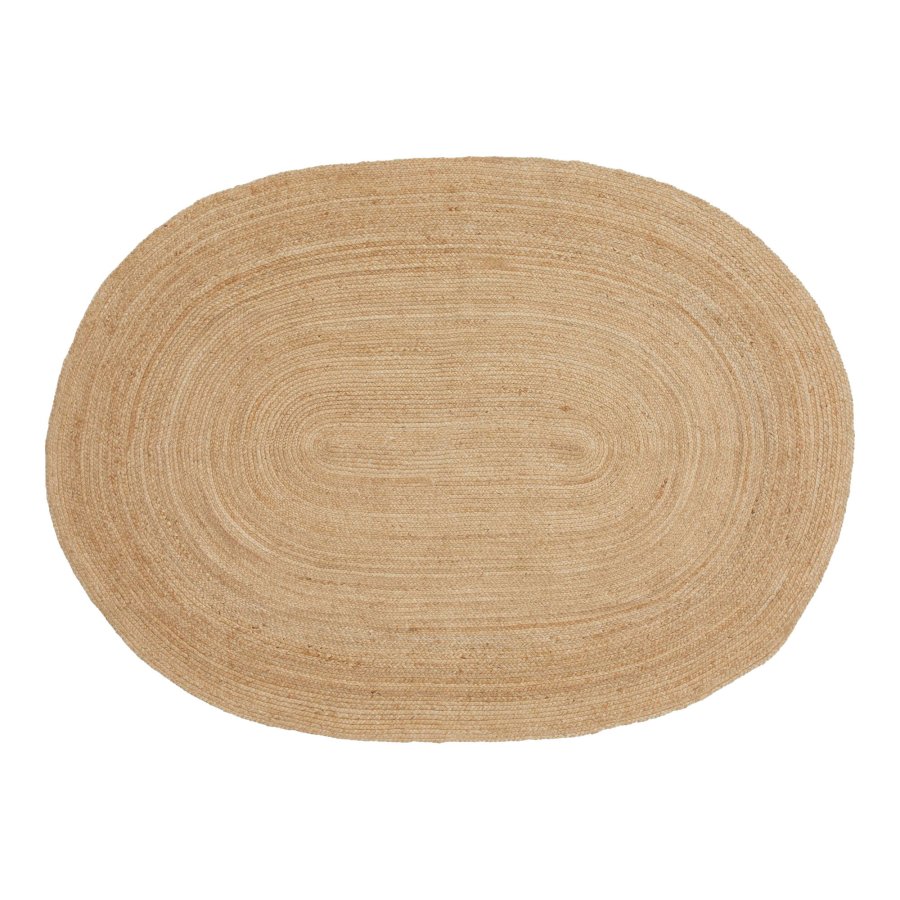 HOUSE NORDIC Bombay-teppe - Teppe, flettet jute, naturlig 140x200 cm