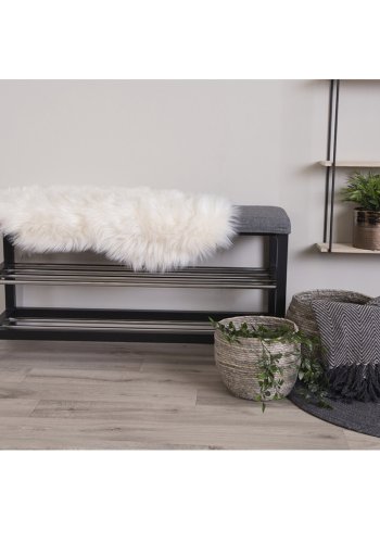 HOUSE NORDIC imitert Lammeskinn - naturlig polyester