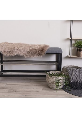 HOUSE NORDIC imitert Lammeskinn - naturlig polyester