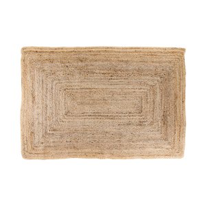 HOUSE NORDIC Bombay teppe - naturlig bomull/jute, rektangulrt (135x65)