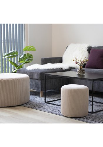 HOUSE NORDIC imitert lammeskinn - naturlig hvit polyester (60x180) 