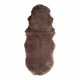 HOUSE NORDIC imitert lammeskinn - brun polyester (60x180) 