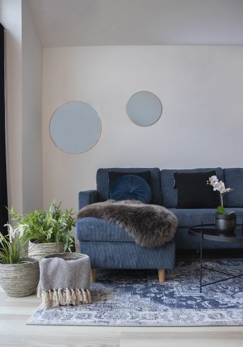 HOUSE NORDIC Havana teppe - flerfarget polyester (200x300)