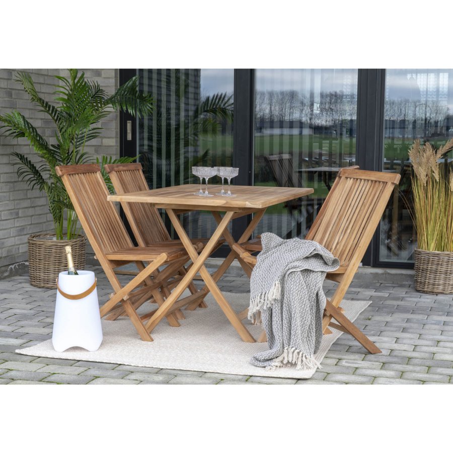 HOUSE NORDIC Menorca teppe, rektangulrt - ekte resirkulert plast (140x200)