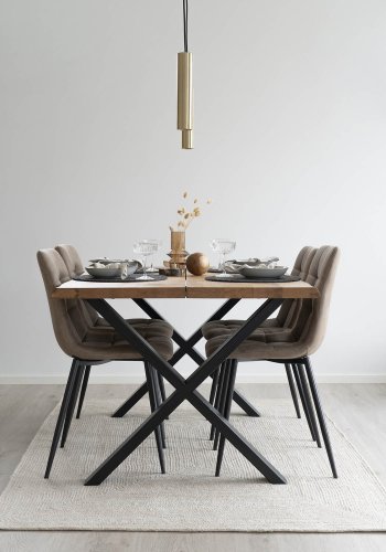 HOUSE NORDIC Menorca teppe, rektangulrt - ekte resirkulert plast (140x200)