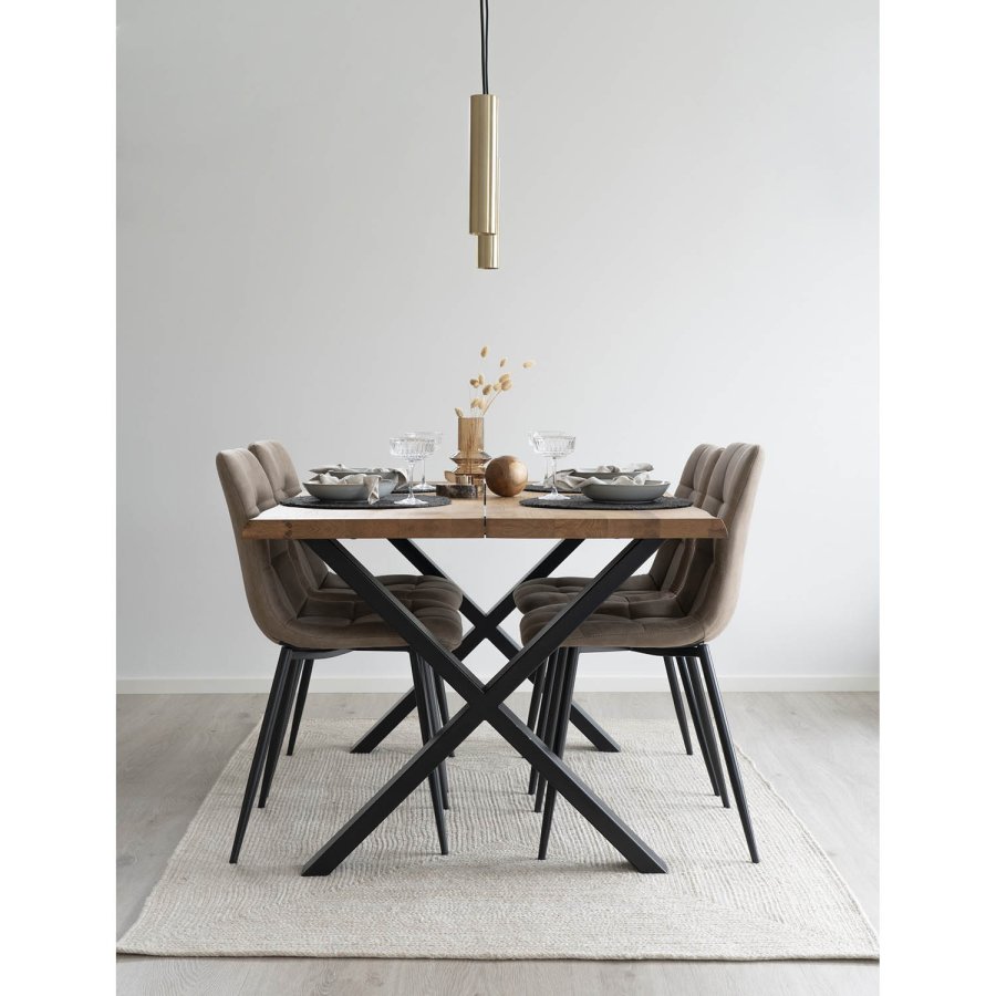 HOUSE NORDIC Menorca teppe, rektangulrt - ekte resirkulert plast (140x200)