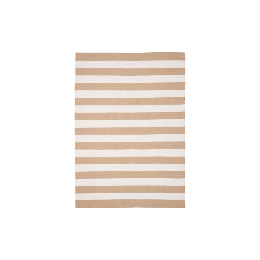 HOUSE NORDIC Teppe, 100 % resirkulert plast, beige/off white, 140x200 cm