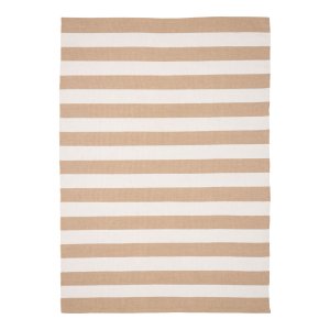 HOUSE NORDIC teppe, 100 % resirkulert plast, beige/off white, 200x300 cm