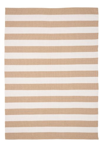 HOUSE NORDIC teppe, 100 % resirkulert plast, beige/off white, 200x300 cm