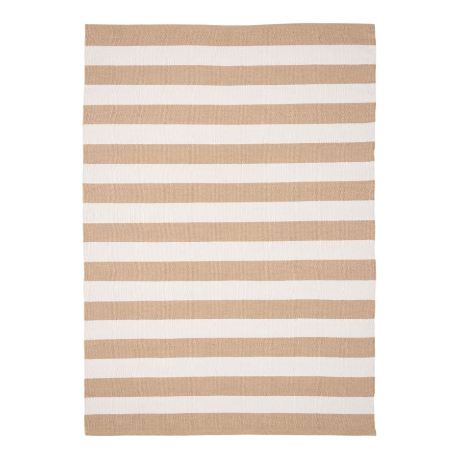 HOUSE NORDIC teppe, 100 % resirkulert plast, beige/off white, 200x300 cm