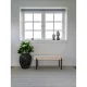 HOUSE NORDIC Dehli teppe, rektangulrt - off-white stoff 160x230)