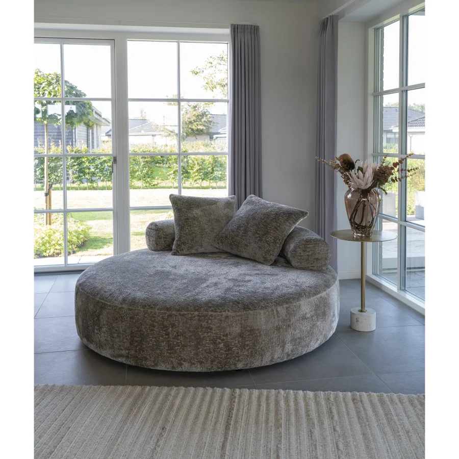 HOUSE NORDIC Mango teppe, rektangulrt - off-white stoff (160x230)