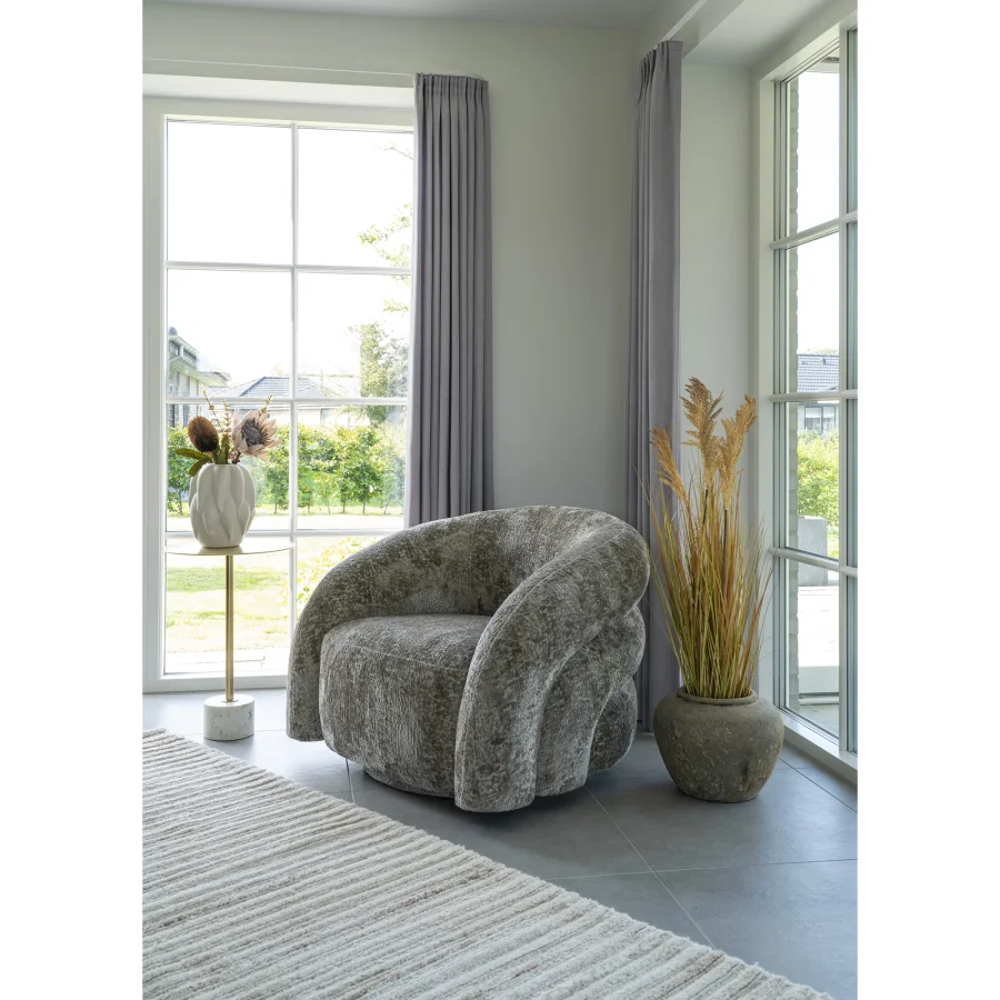 HOUSE NORDIC Mango teppe, rektangulrt - off-white stoff (200x300)