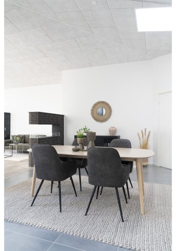 HOUSE NORDIC Mandi teppe, rektangulrt - naturlig ull/bomull (200x300)