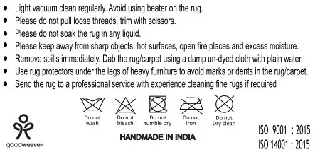 HOUSE NORDIC Morena teppe, rektangulrt - natur/gr jute/ull/bomull (160x230)