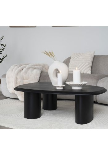 HOUSE NORDIC Pune-teppe, hndtuftet, rektangulrt - off-white ull (200x300)