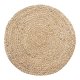 HOUSE NORDIC Bombay-bordbrikker, sett med 4 - Bordbrikker, flettet jute, naturlig 38 cm, sett med 4
