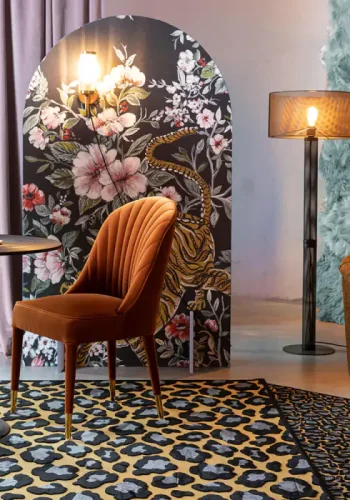 BOLD MONKEY Angel on fire vegglampe - klar akryl og messing aluminium