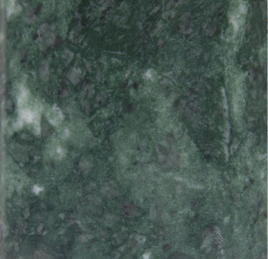 KAVE HOME Lonela bordlampe, rund - frostet glass og grnn marmor (15)