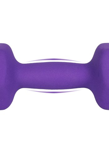 SONGMICS SYL64PL h�ndv�gt, sekskantet - mat lilla neopren (2x2kg) (s�t med 2)