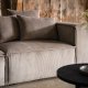 VIND COLLECTION Gillholmen Sofa - Brun, Stoff (polyester)