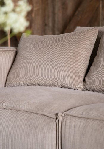 VIND COLLECTION Gillholmen Sofa - Brun, Stoff (polyester)