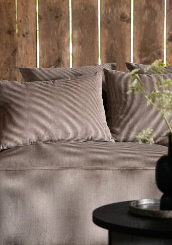 VIND COLLECTION Gillholmen Sofa - Brun, Stoff (polyester)