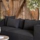 VIND COLLECTION Gillholmen Sofa - Svart, Stoff (Boucl)