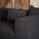 VIND COLLECTION Gillholmen Sofa - Svart, Stoff (Boucl)