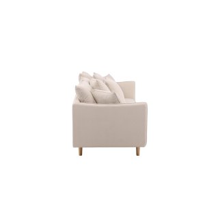 VIND COLLECTION Segelskären Sofa - Weiß, Stoff (Leinen)