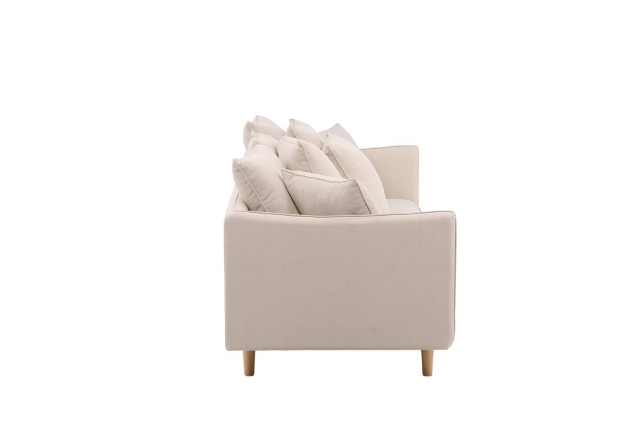 VIND COLLECTION Segelskären Sofa - Hvit, Stoff (lin)