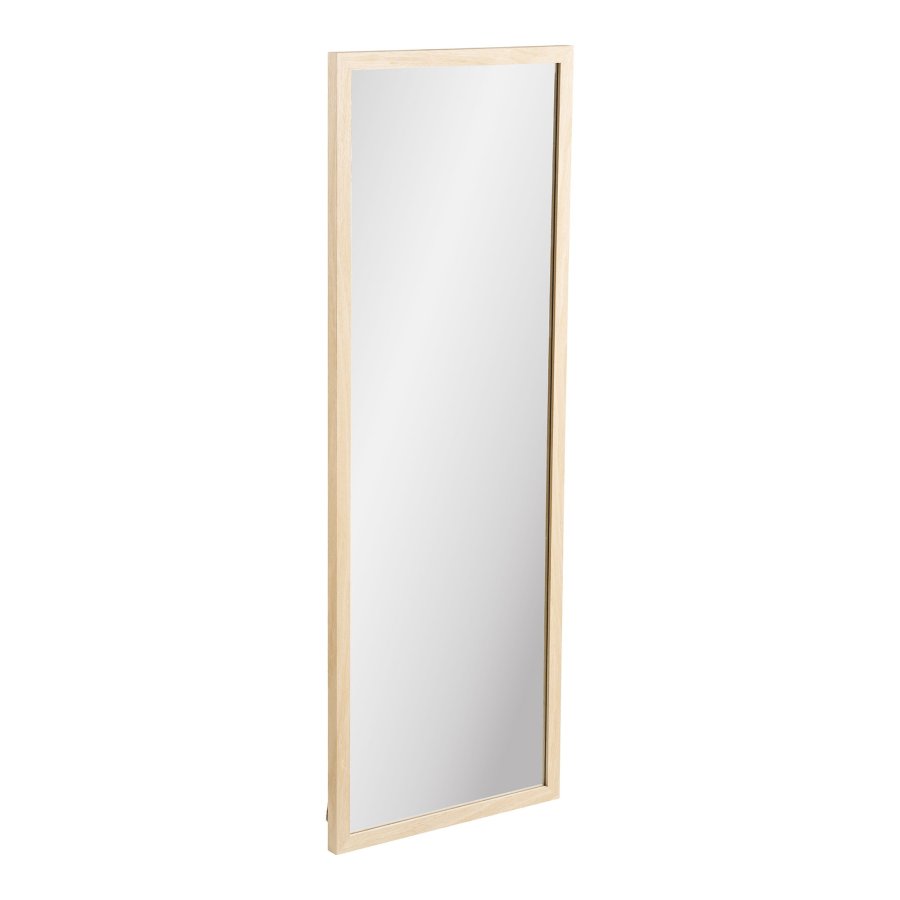 HOUSE NORDIC Scottsdale v�gspejl, rektangul�r - spejlglas og natur tr� (110x45)