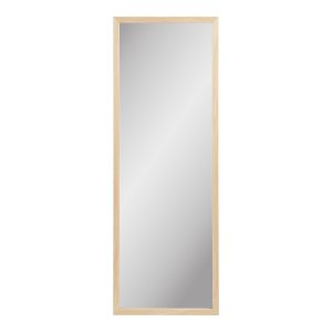 HOUSE NORDIC Scottsdale v�gspejl, rektangul�r - spejlglas og natur tr� (110x45)